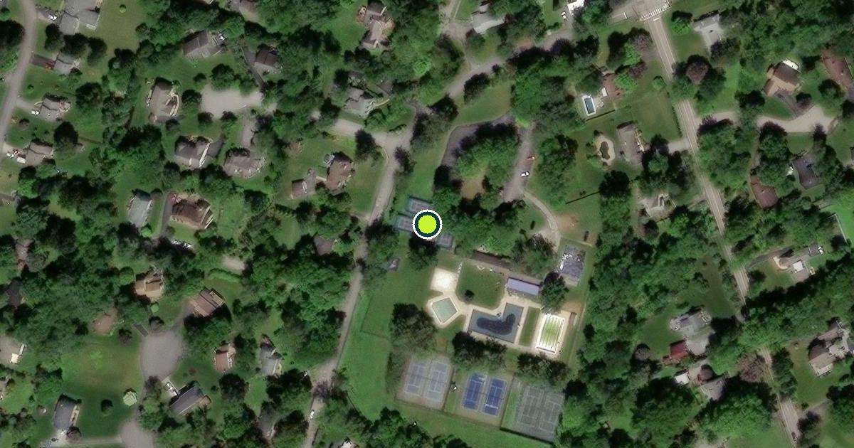 Satellite view of Nether Providence Township Pickleball Courts