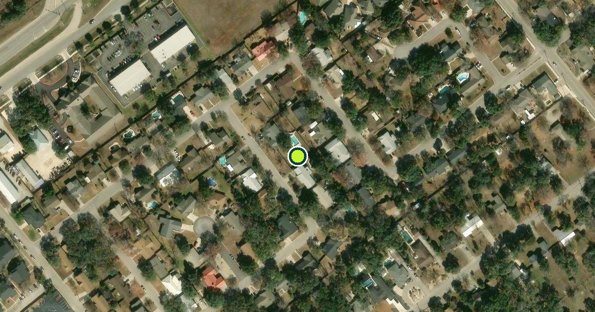 Satellite view of New Braunfels Pickleball Courts