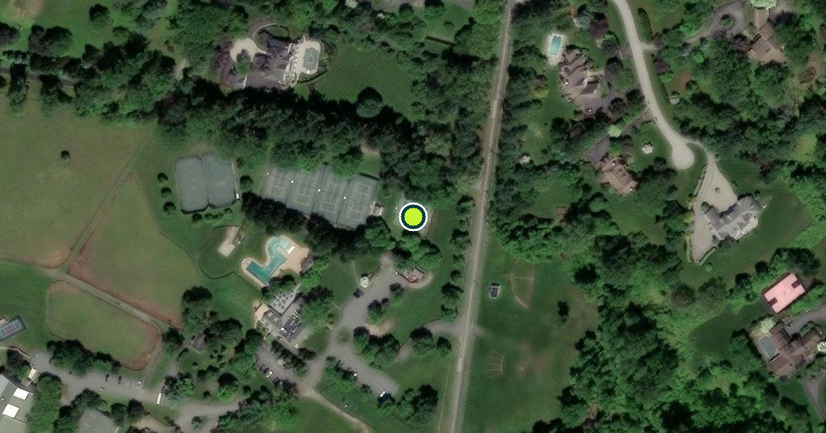 Satellite view of New Castle County Pickleball Courts