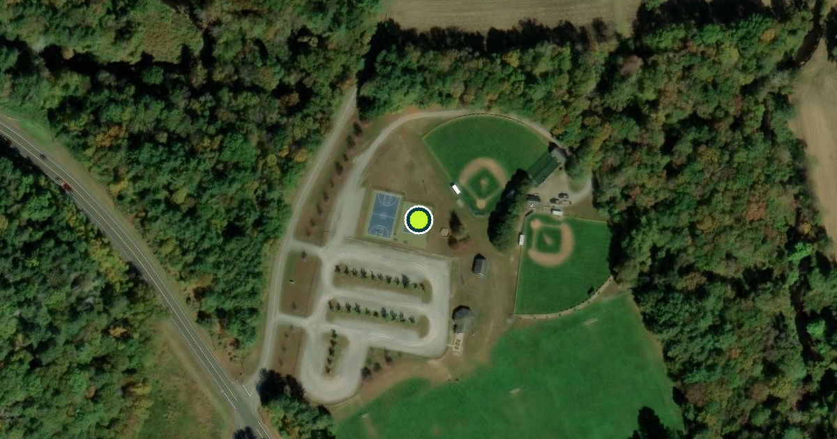 Satellite view of New Hartford Pickleball Courts