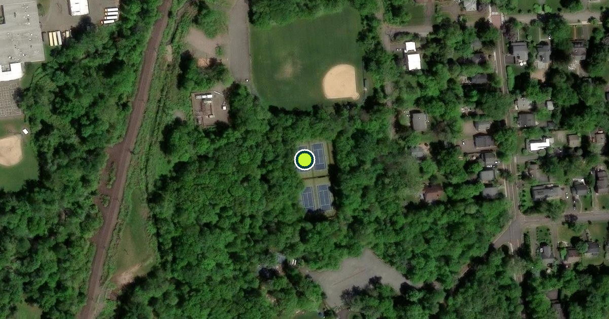 Satellite view of New Providence Pickleball Courts