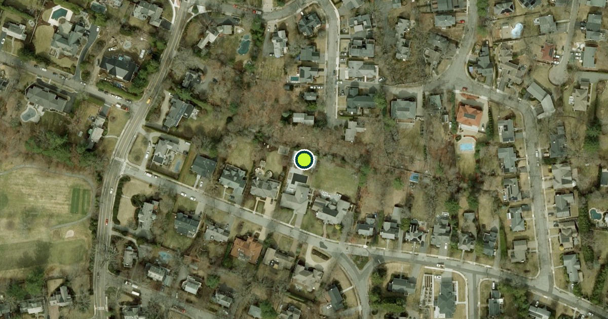 Satellite view of Newton Pickleball Courts