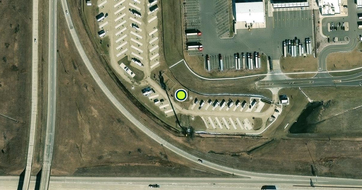 Satellite view of Normal Pickleball Courts