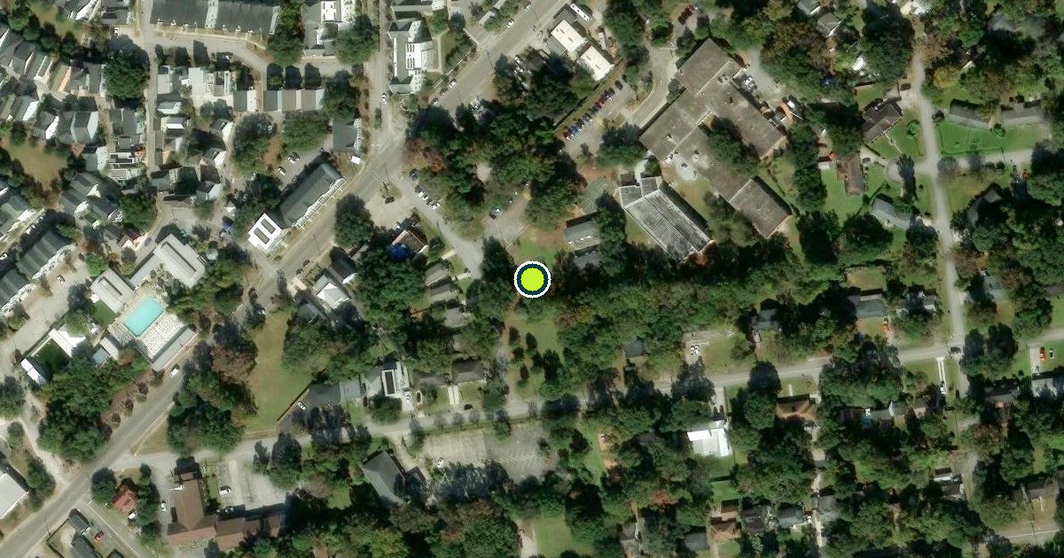 Satellite view of North Charleston Pickleball Courts