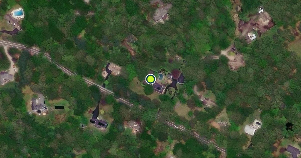 Satellite view of North Kingstown Pickleball Courts