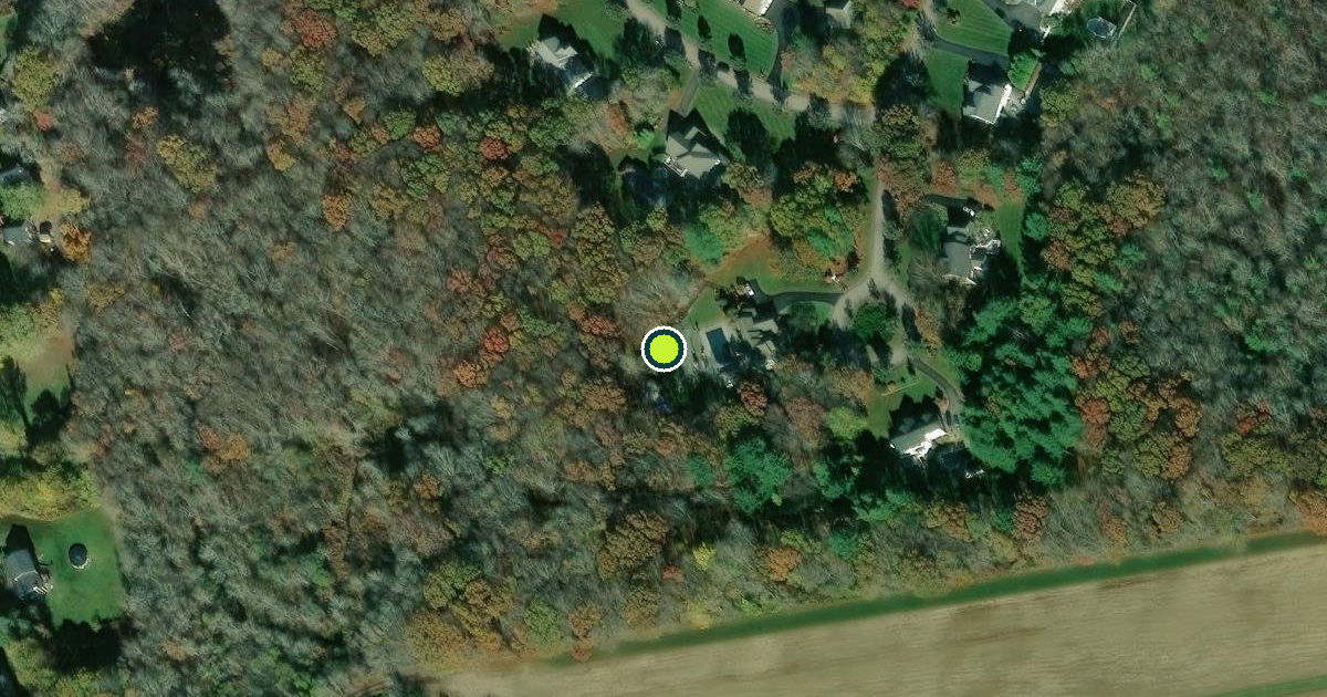 Satellite view of North Kingstown Pickleball Courts