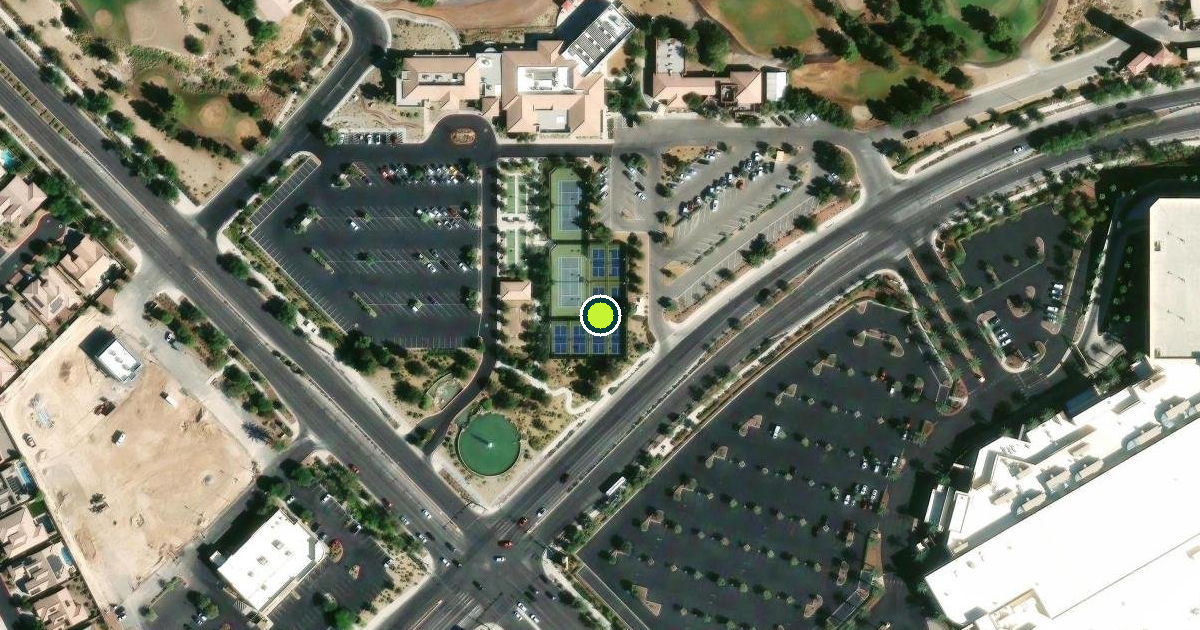 Satellite view of North Las Vegas Pickleball Courts