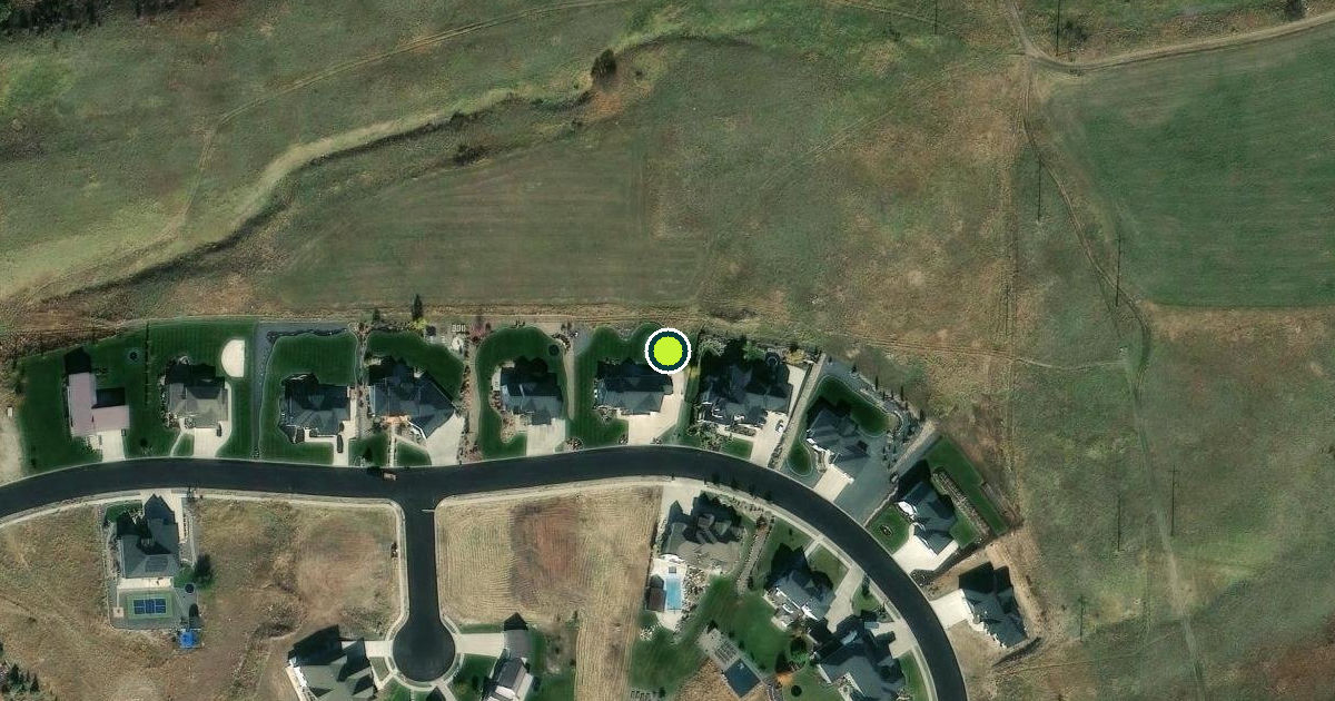 Satellite view of North Logan Pickleball Courts
