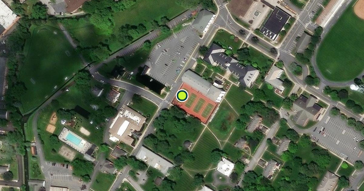 Satellite view of North Middleton Township Pickleball Courts