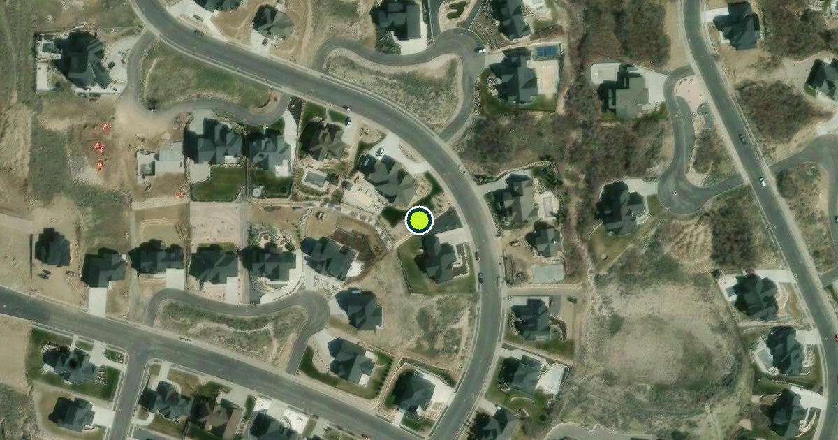 Satellite view of North Ogden Pickleball Courts