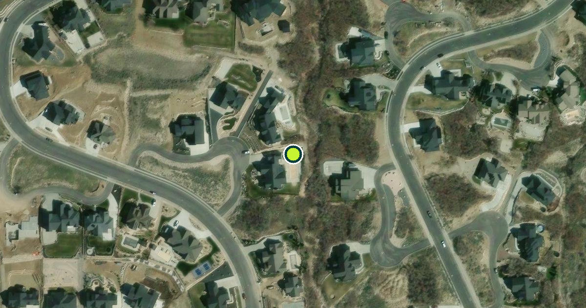 Satellite view of North Ogden Pickleball Courts