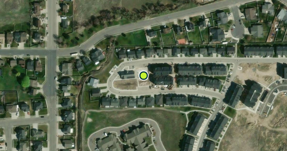 Satellite view of North Ogden Pickleball Courts