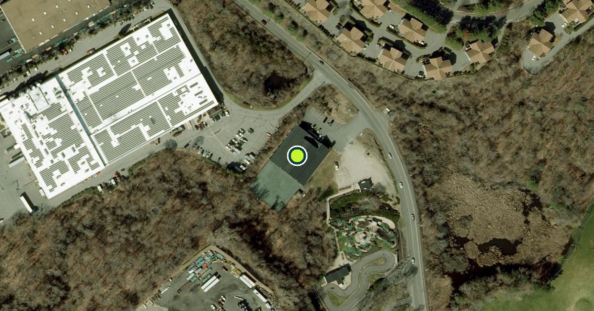 Satellite view of North Shore Tennis & Squash
