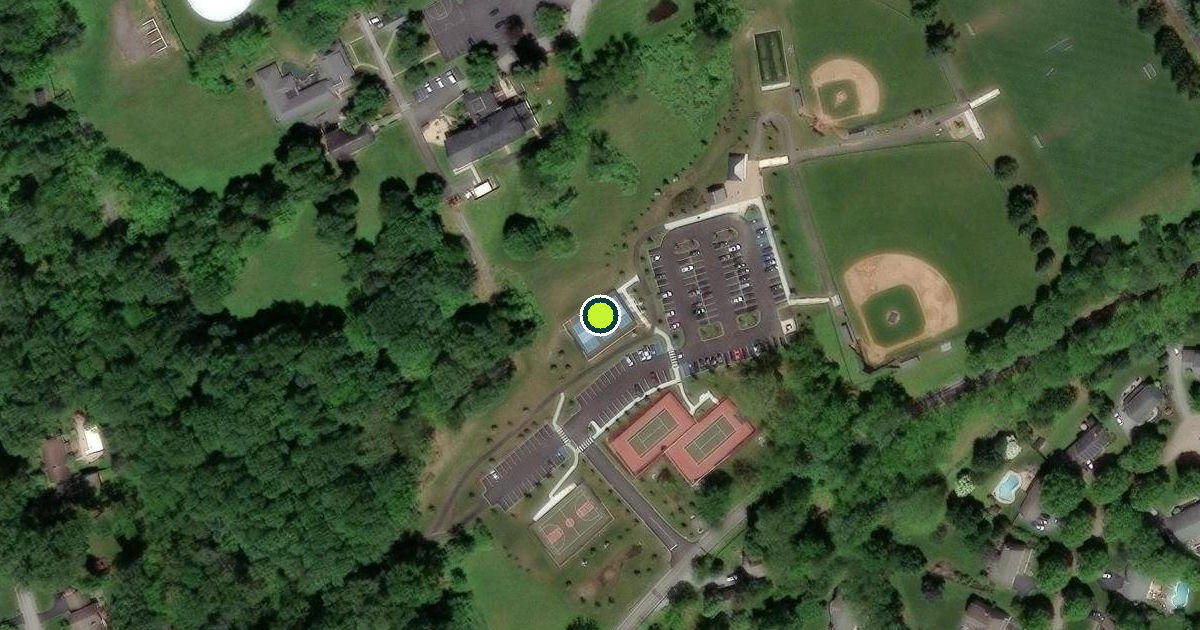Satellite view of Oakbourne Park Pickleball Courts