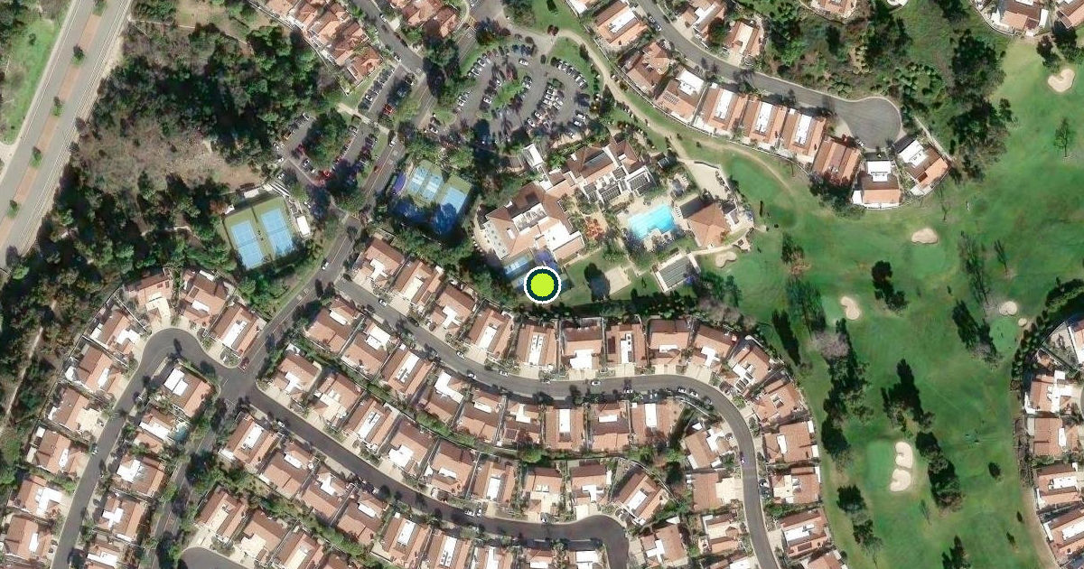 Satellite view of Oceanside Pickleball Courts