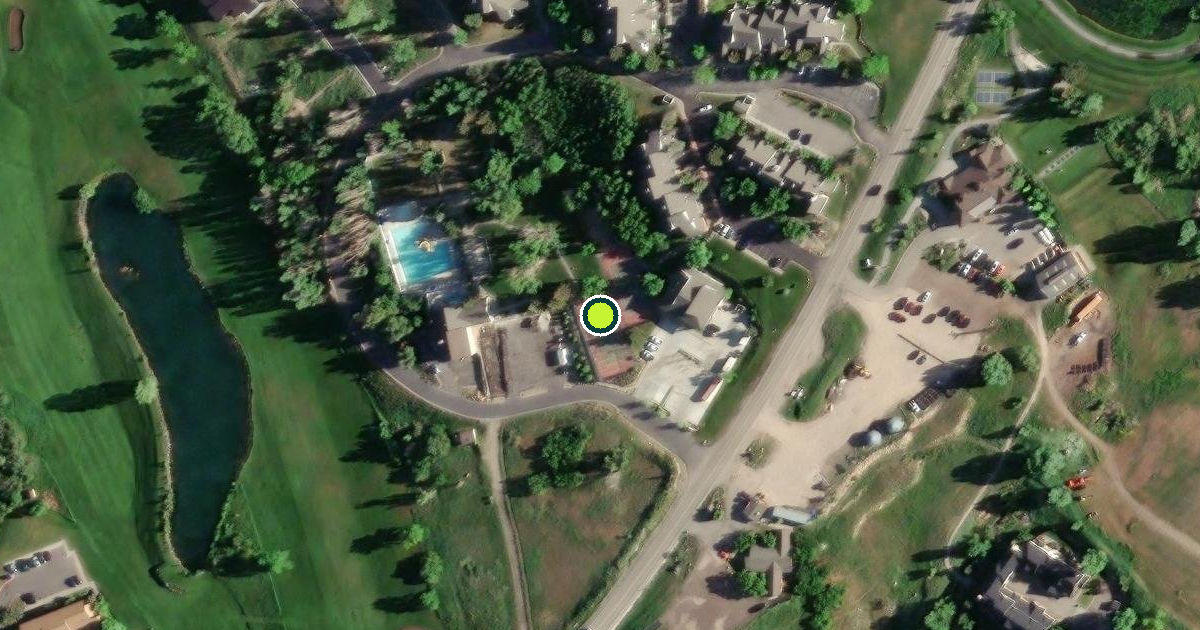 Satellite view of Ogden Valley Pickleball Courts