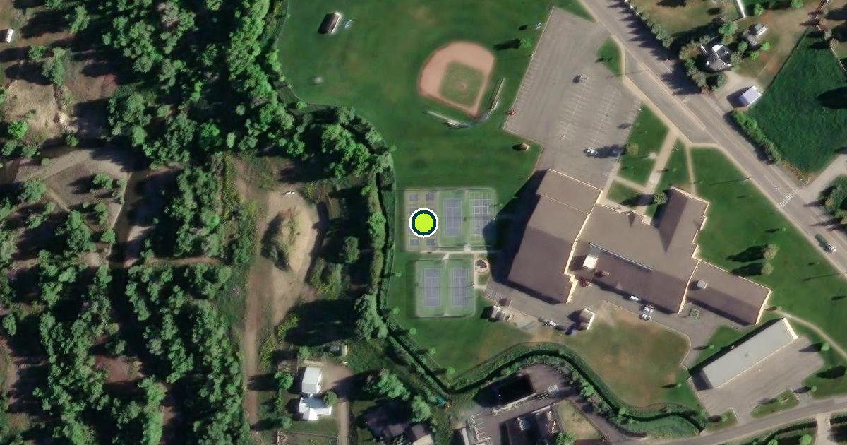 Satellite view of Ogden Valley Pickleball Courts