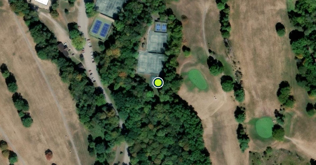 Satellite view of Oglebay Park Pickleball Courts