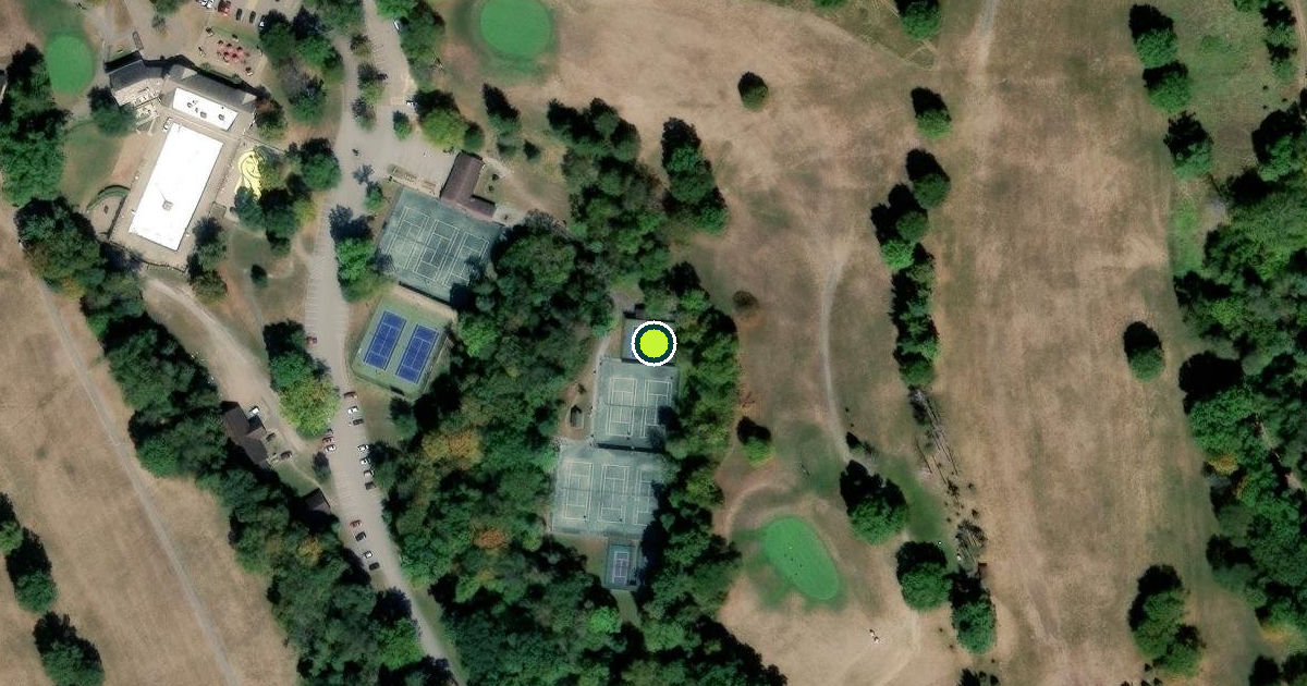 Satellite view of Oglebay Park Pickleball Courts
