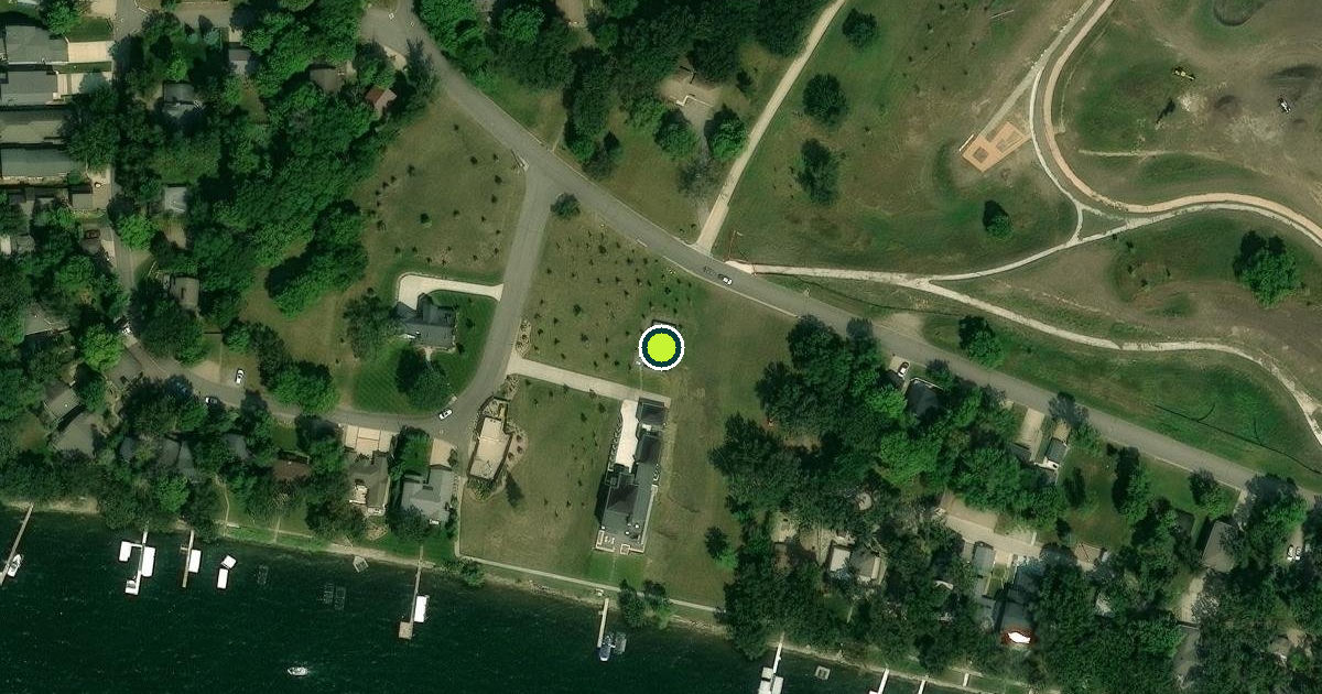 Satellite view of Okoboji Pickleball Courts
