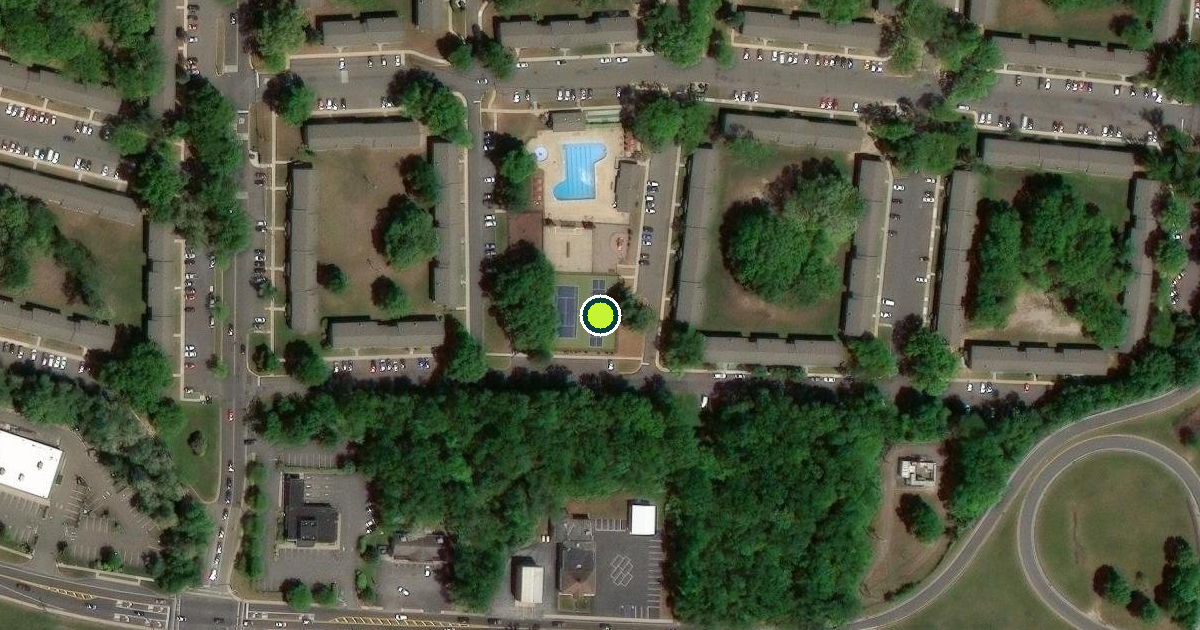 Satellite view of Old Bridge Township Pickleball Courts