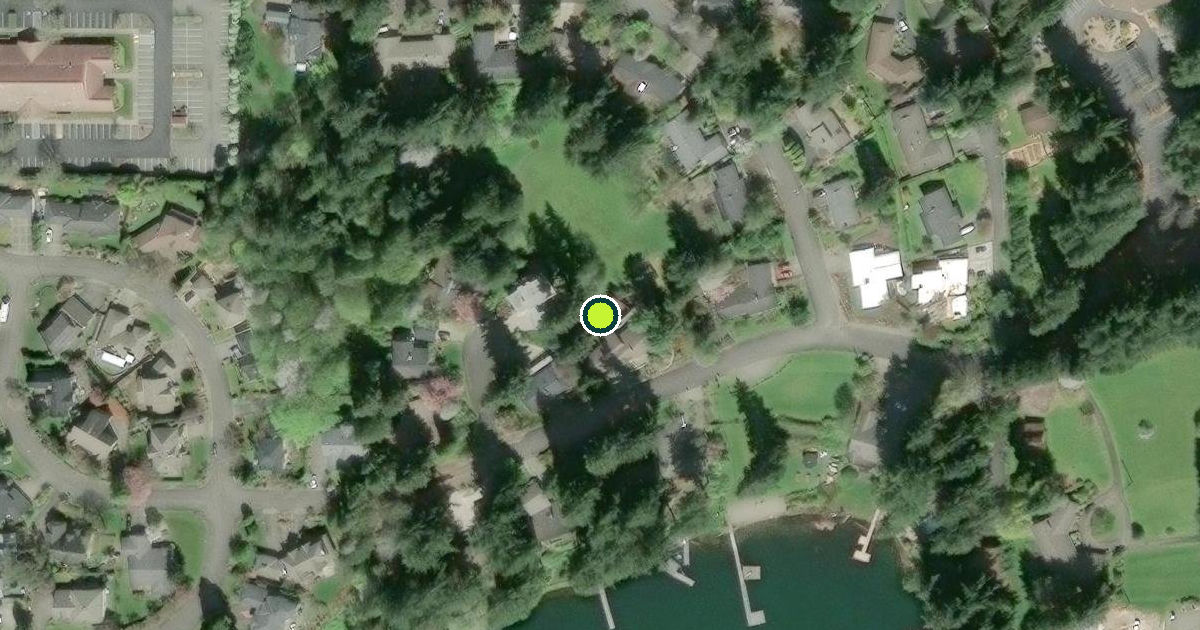Satellite view of Olympia Pickleball Courts