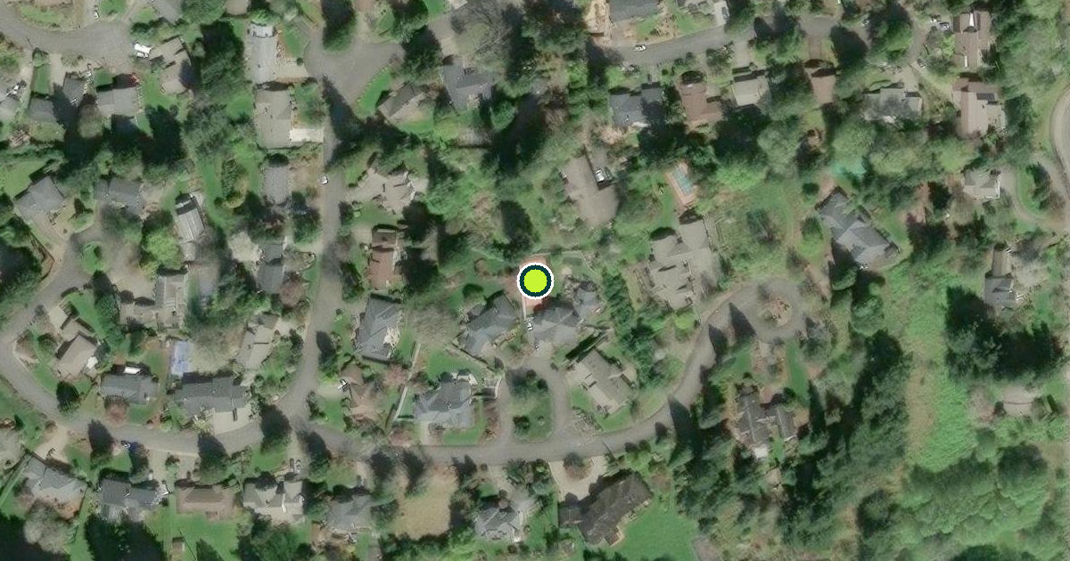 Satellite view of Olympia Pickleball Courts