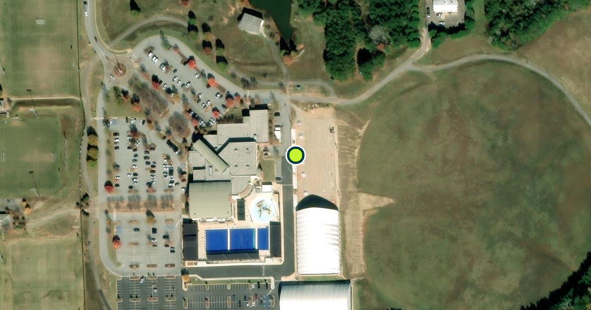 Satellite view of Opelika Sportsplex