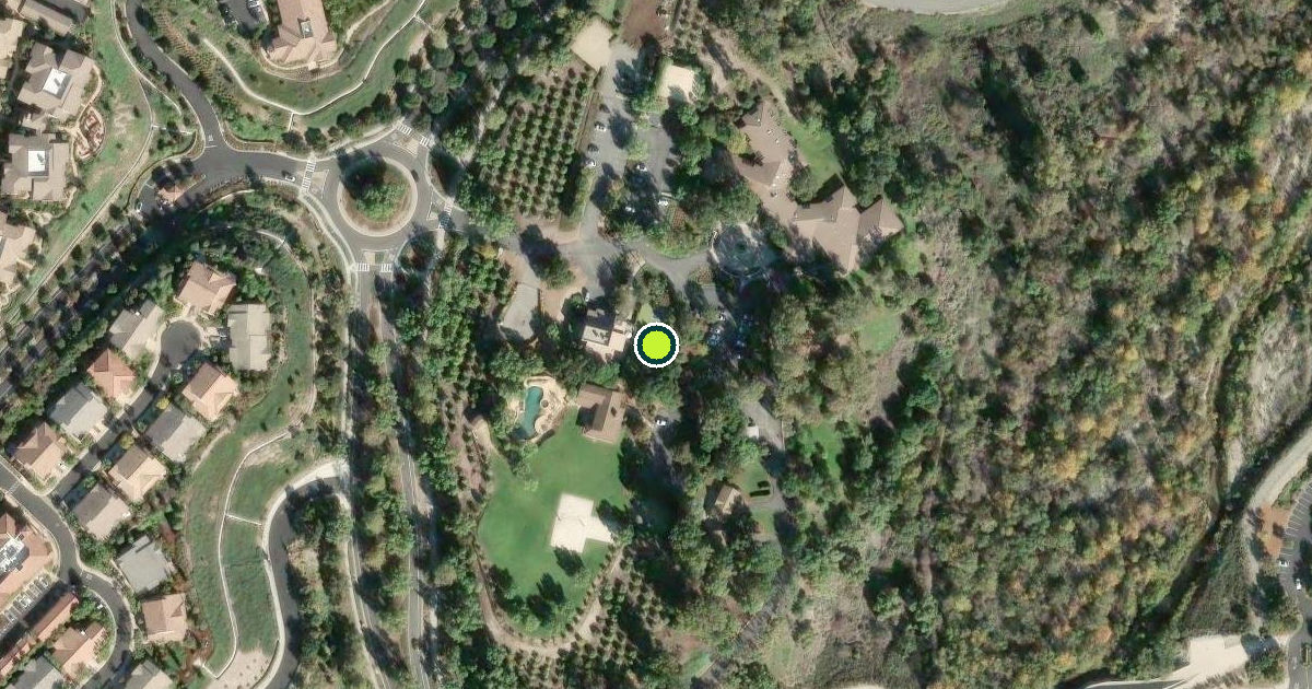 Satellite view of Orange County Pickleball Courts