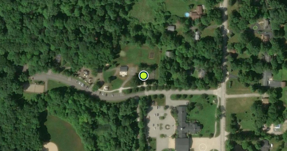 Satellite view of Orange Pickleball Courts