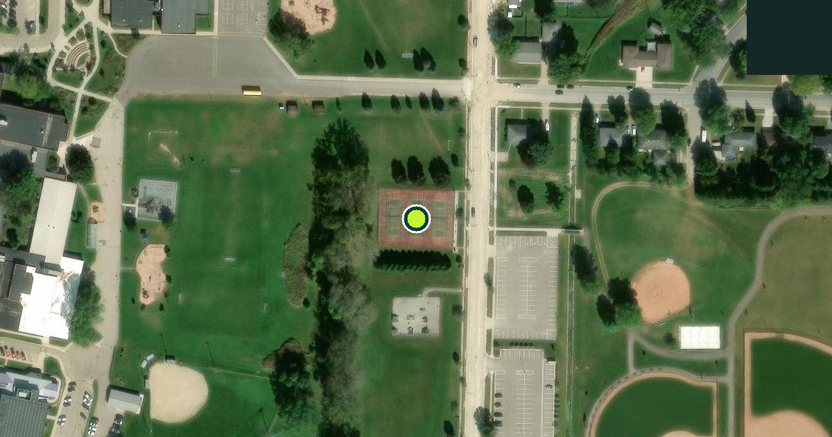 Satellite view of Oregon Pickleball Courts