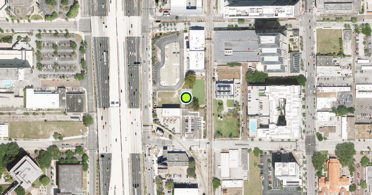 Satellite view of Orlando Pickleball Courts