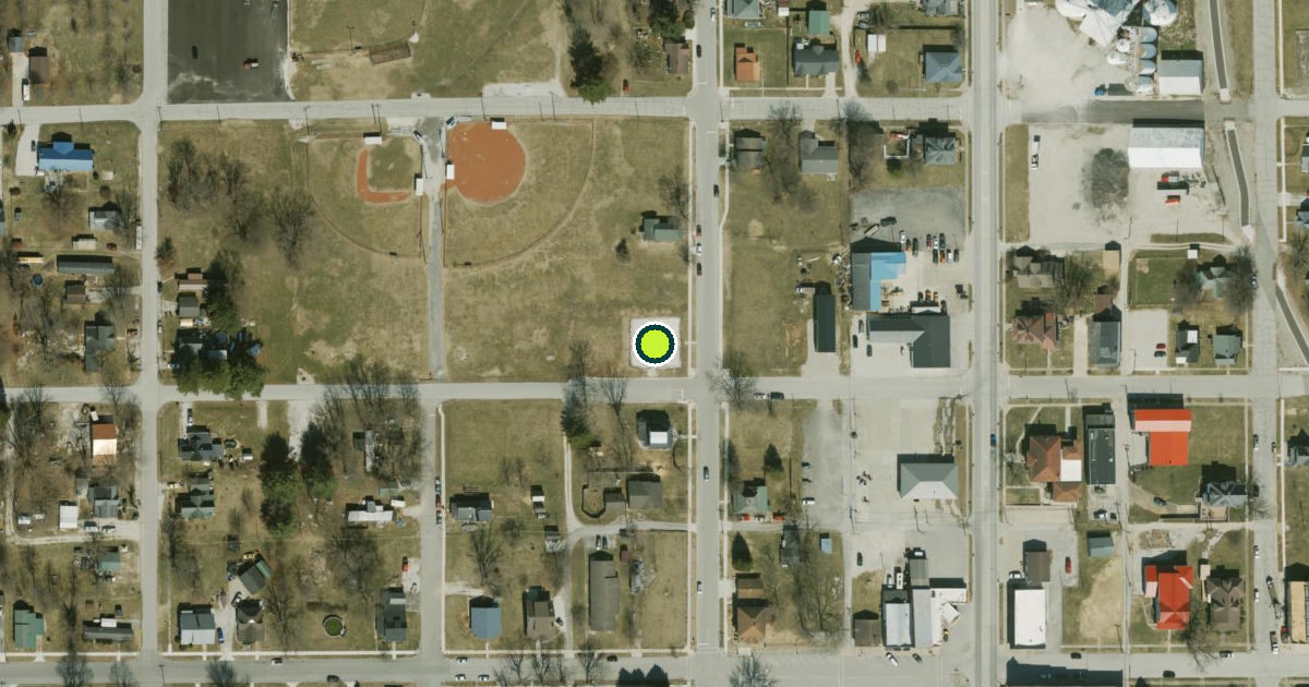 Satellite view of Orleans Pickleball Courts