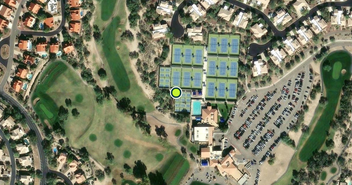 Satellite view of Oro Valley Pickleball Courts