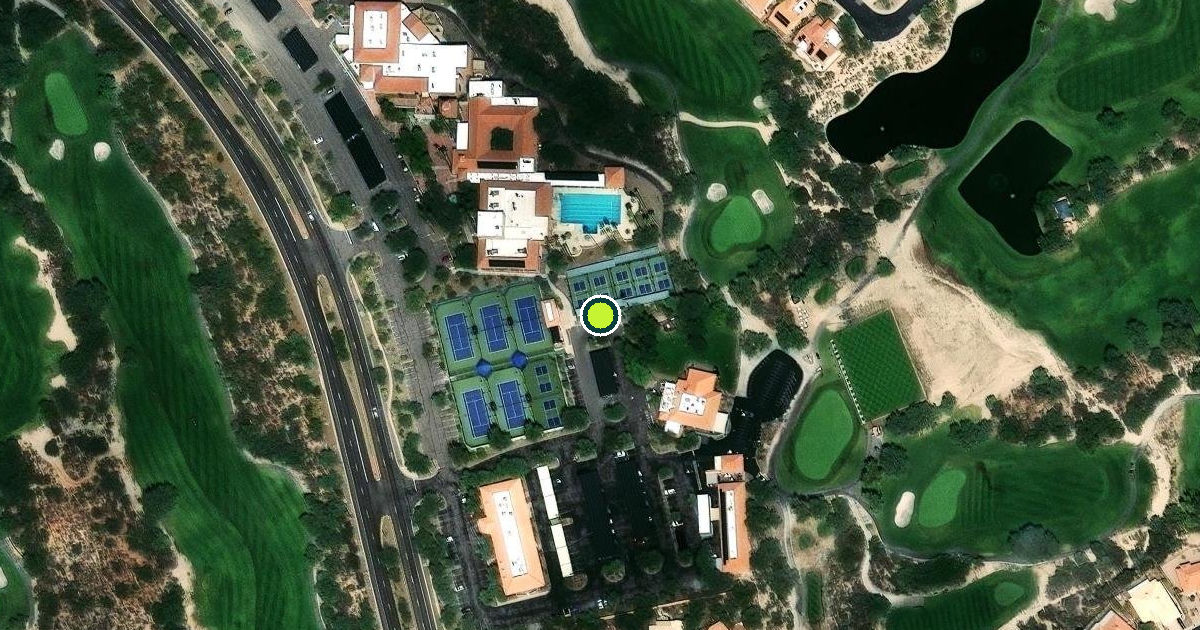 Satellite view of Oro Valley Pickleball Courts
