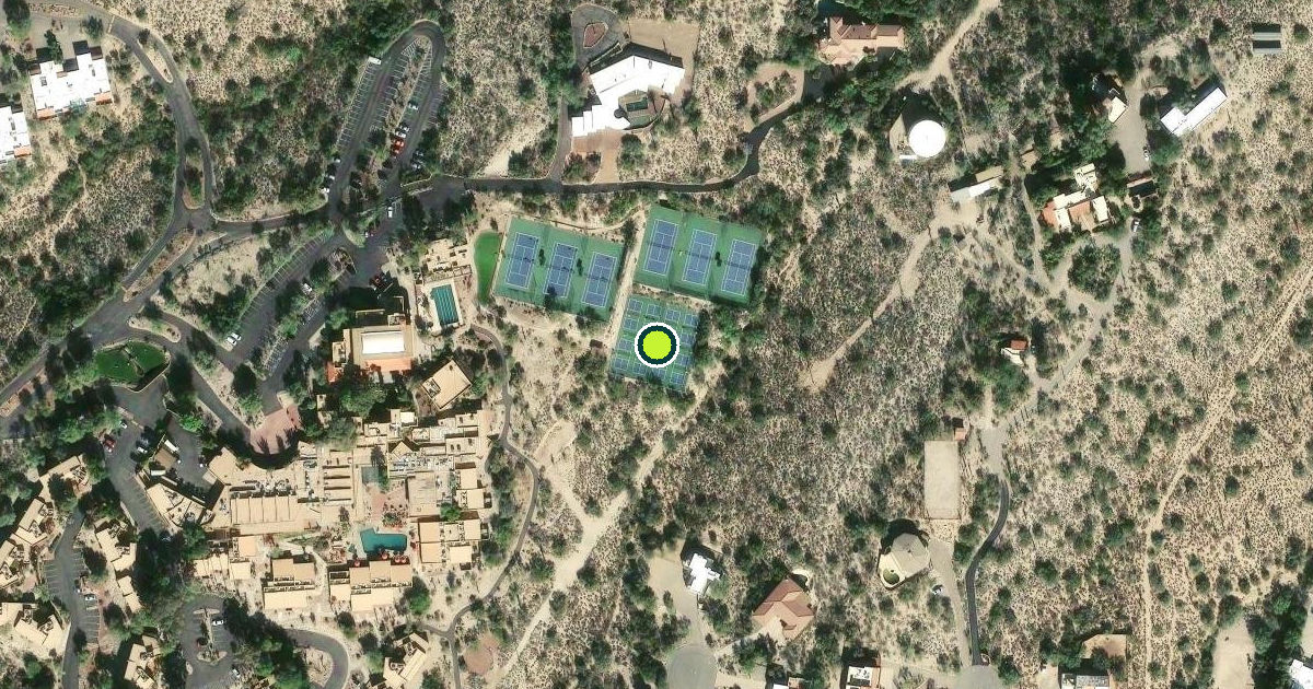 Satellite view of Oro Valley Pickleball Courts