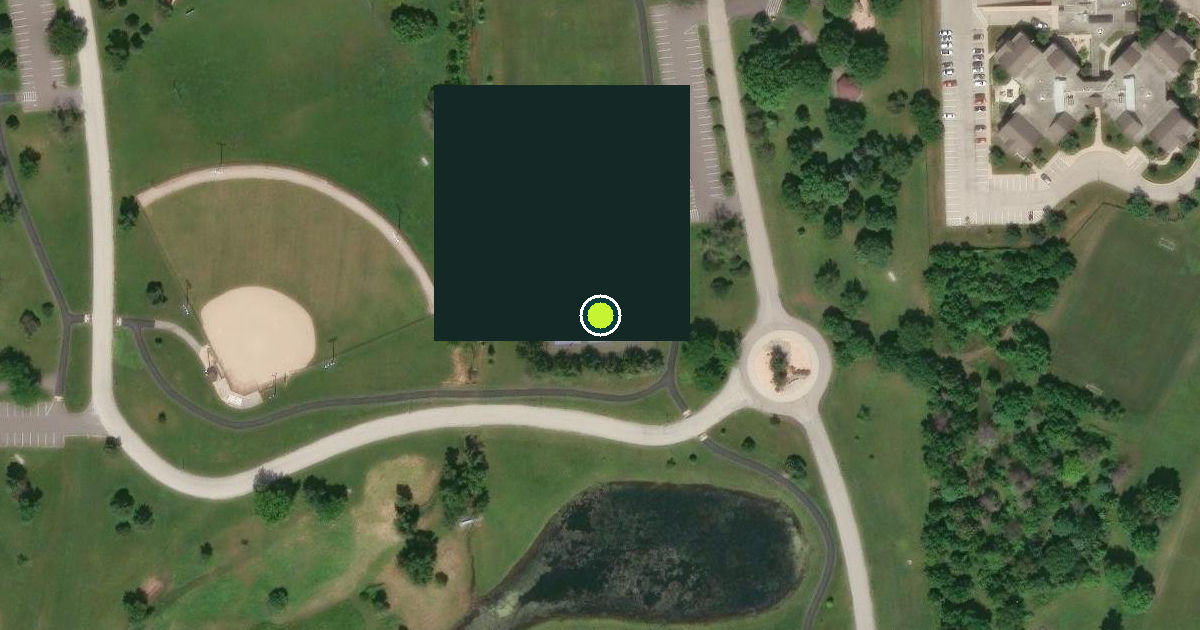 Satellite view of Oshkosh Pickleball Courts