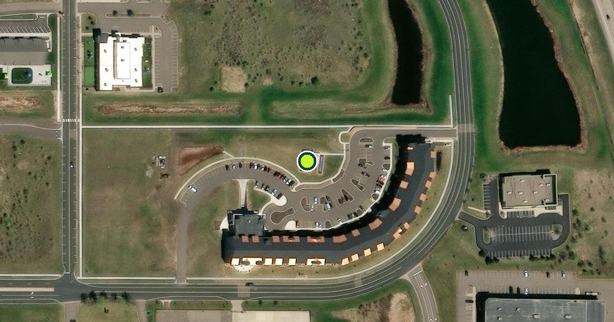 Satellite view of Otsego Pickleball Courts