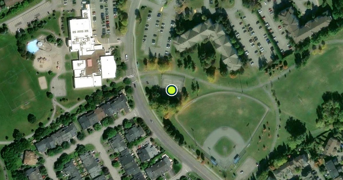 Satellite view of Ottawa Pickleball Courts