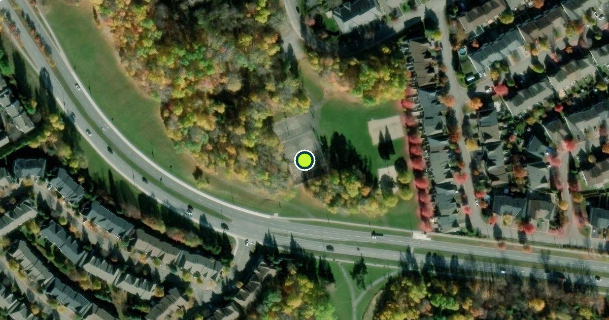 Satellite view of Ottawa Pickleball Courts