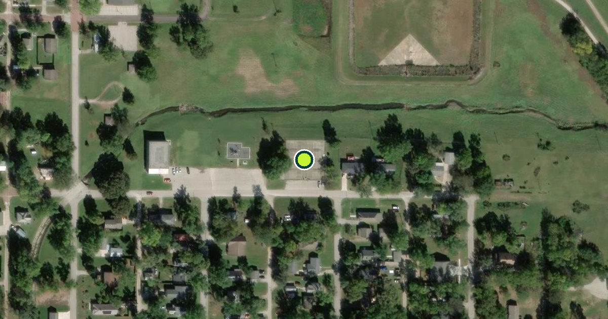 Satellite view of Ottawa Pickleball Courts