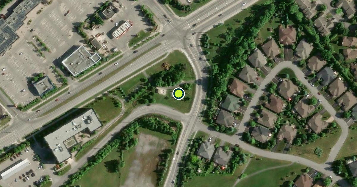Satellite view of Ottawa Pickleball Courts