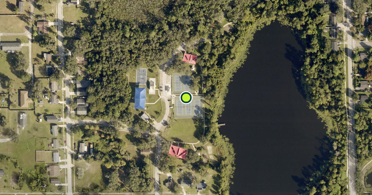 Satellite view of Oviedo Pickleball Courts