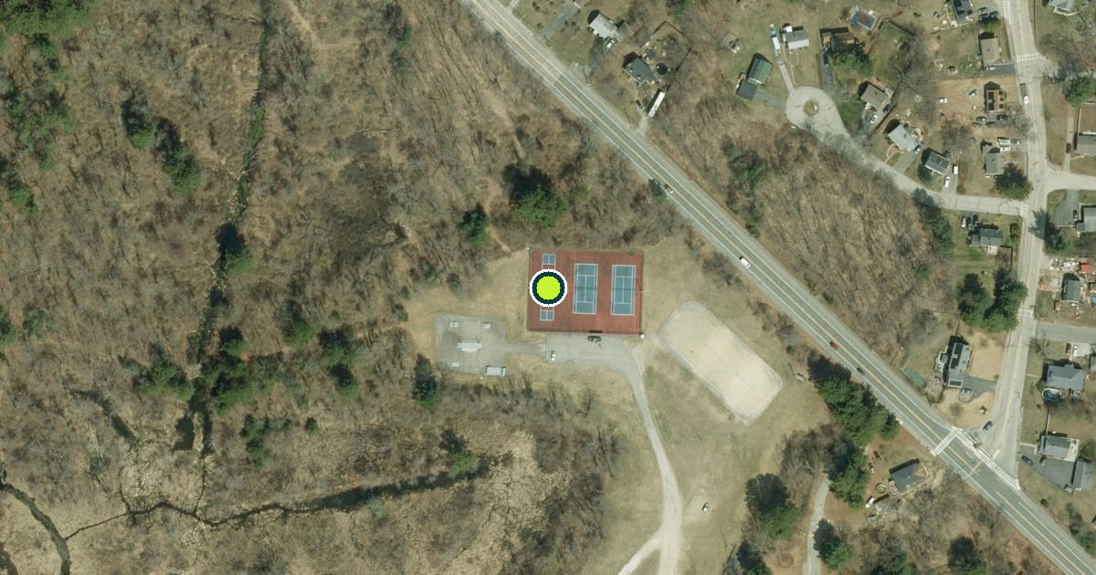 Satellite view of Oxford Pickleball Courts