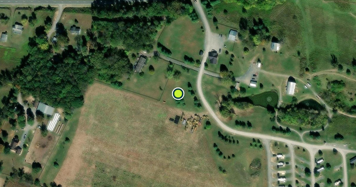 Satellite view of Page County Pickleball Courts