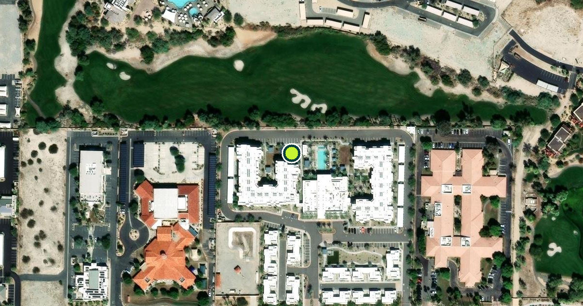 Satellite view of Palm Desert Pickleball Courts