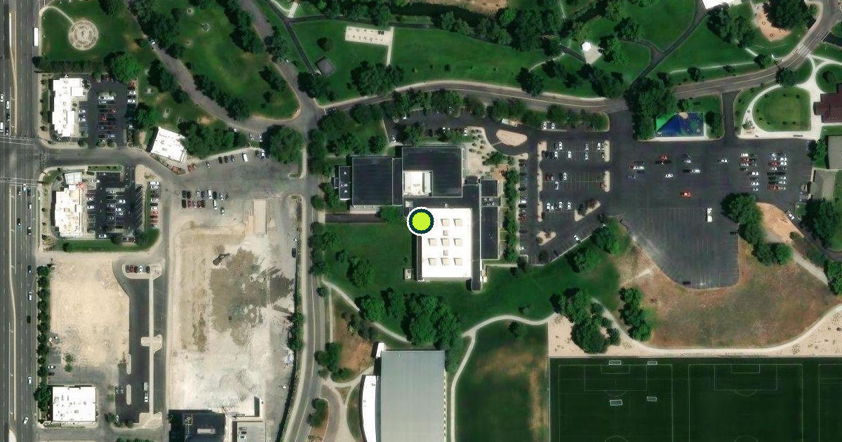 Satellite view of Park Center in Murray