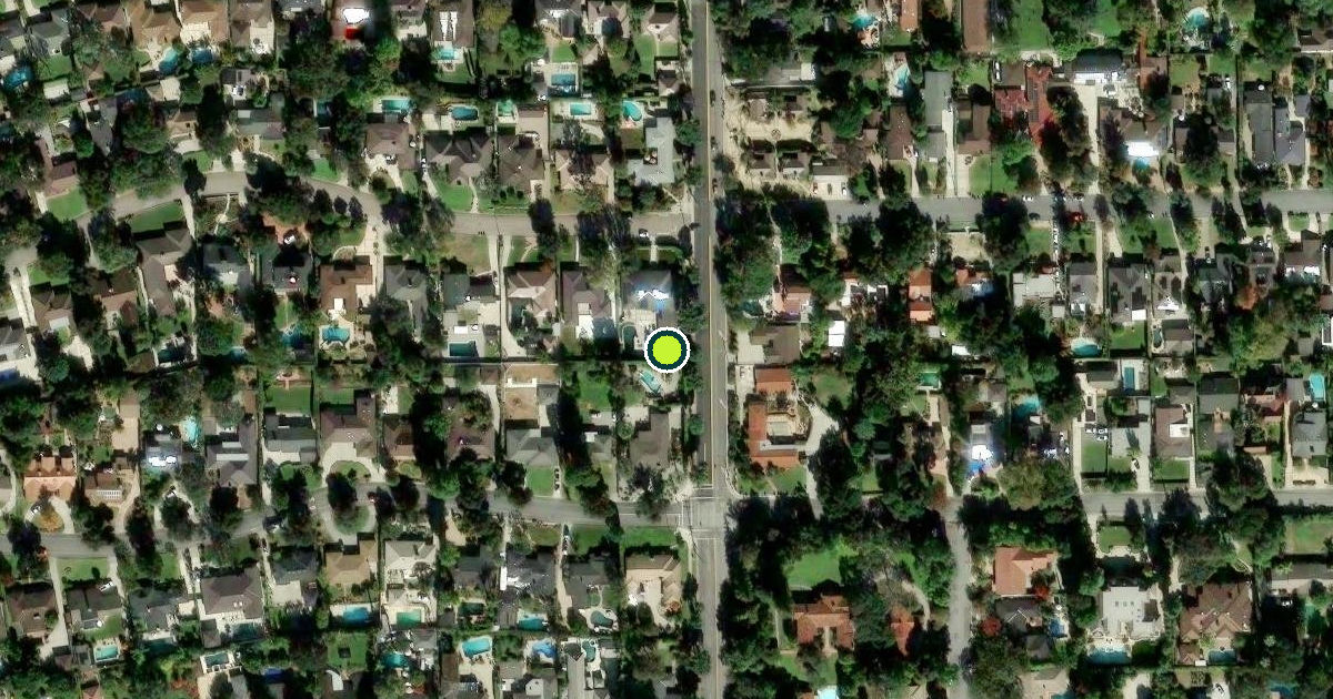 Satellite view of Pasadena Pickleball Courts