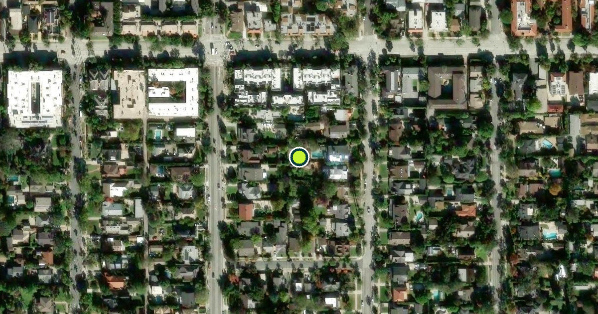 Satellite view of Pasadena Pickleball Courts