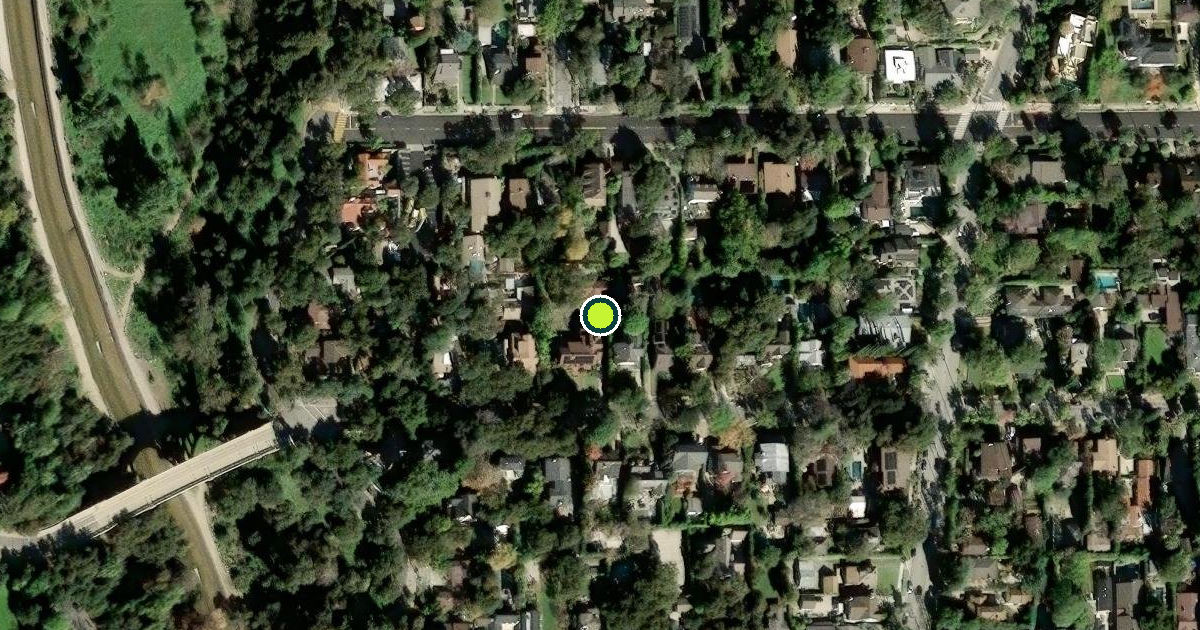 Satellite view of Pasadena Pickleball Courts